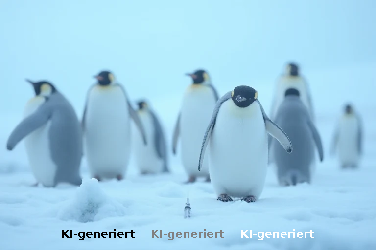 Impfkampagne für Pinguine: Prävention oder Inszenierung?