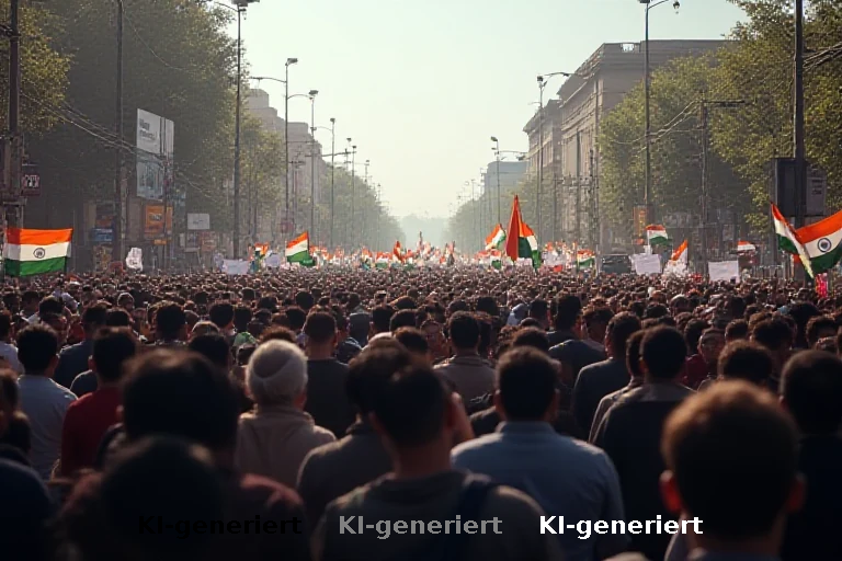 Indien: Großeinsatz gegen Wahlrechtsproteste und Vorwürfe der Diskriminierung