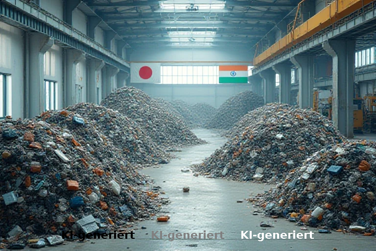 Indien und Japan planen Recycling-Initiative zur Reduzierung der Abhängigkeit von China