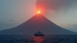 Indonesien: Acht Personen nach Bootsausfall am Vulkan Anak Krakatau vermisst
