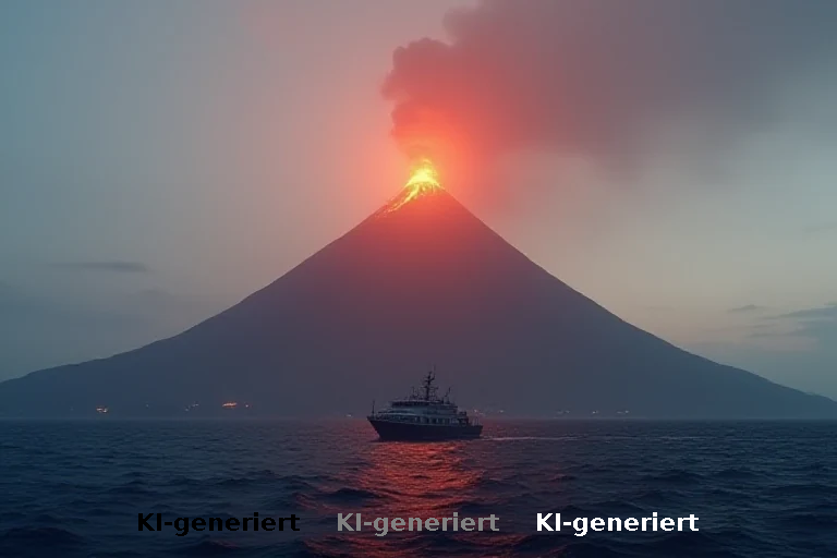 Indonesien: Acht Personen nach Bootsausfall am Vulkan Anak Krakatau vermisst