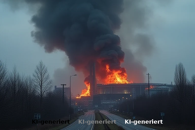 Industriebrand in Osnabrück: Zwischen Sicherheitslücken und medialer Inszenierung