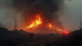 Industriefeuer im Saalekreis: 250 Einsatzkräfte kämpfen gegen Abfallbrand