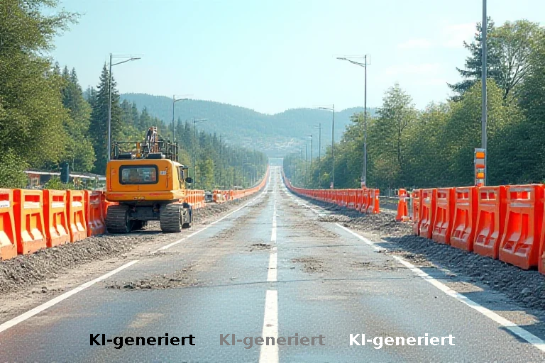 Infrastrukturdefizite im Landkreis Augsburg: Sommerliche Bauarbeiten vertiefen Verkehrsprobleme