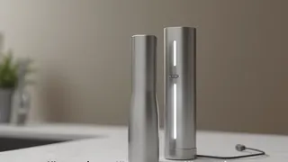 Innovation in der Küche: Elektrische Edelstahl-Mühlen mit LED-Beleuchtung und USB-C-Ladefunktion