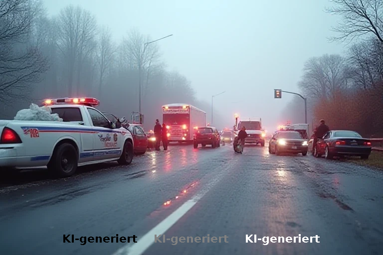 Insektenstich als Unfallursache: Wie ein Lkw-Fahrer in Alzenau zum Opfer einer Biene wurde