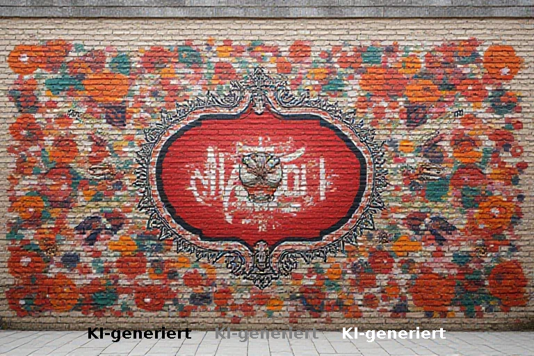 Iran nutzt KI-gestützte Wandbilder als digitale Waffe im Propagandakrieg