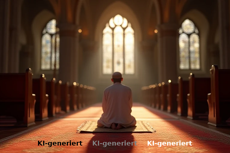 Islamisches Gebet bei Eröffnungsmesse der Katholischen Universität Löwen gegen christliche Götzenbilder