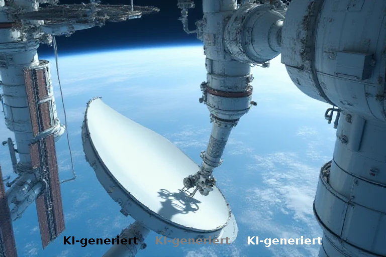 ISS-Astronauten sichern Datenverbindung durch Antennenwechsel im All