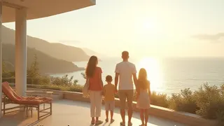 Italien als Preisnachlass: Warum Natur und Immobilienpreise eine Familie in den Süden trieben