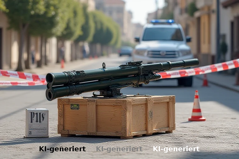 Italienische Behörden nehmen Franzosen wegen illegalen Panzerfaust-Transports fest