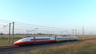 Italienische Hochgeschwindigkeitszüge testen deutsche Strecken