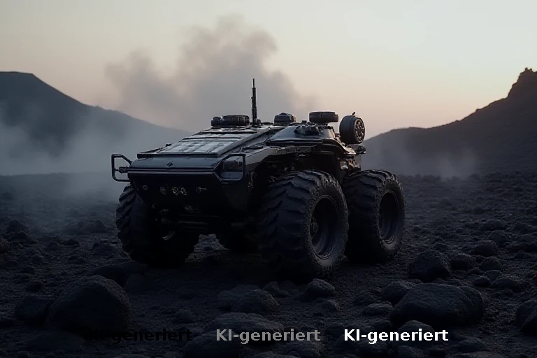 Italienische Raumfahrtbehörde erprobt Rover-Technologie am Ätna