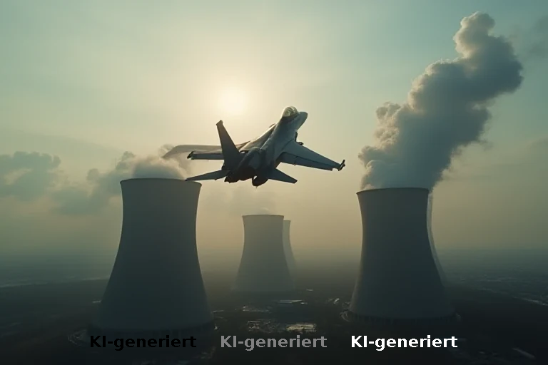 Jagdflugzeuge im Einsatz: Unbekannter lenkt gestohlenes Flugzeug Richtung Kernkraftwerk