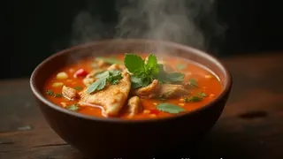 Jamie Olivers schnelles Rezept: Scharf-saure Thai-Hühnersuppe in 20 Minuten