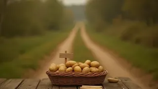 Jugendlicher setzt auf Vertrauensprinzip bei Kartoffelverkauf am polnischen Landweg