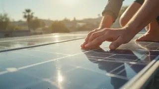 Junge Elektriker-Unternehmer treibt grüne Energie in Townships voran