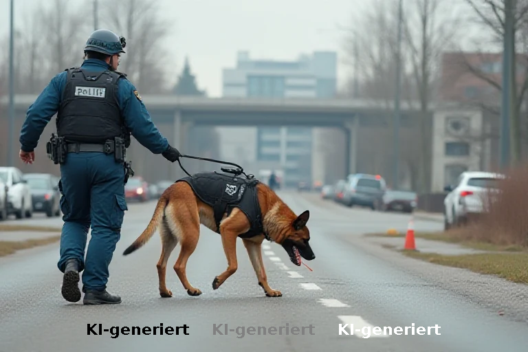 Justiz bestätigt Polizeieinsatz: Diensthundaktion in Riesa rechtens
