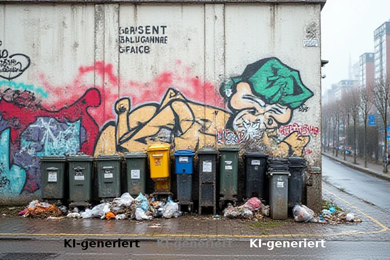 Kampf um die North Side Gallery: Müllprobleme bedrohen legale Graffiti-Fläche in Berlin-Mitte