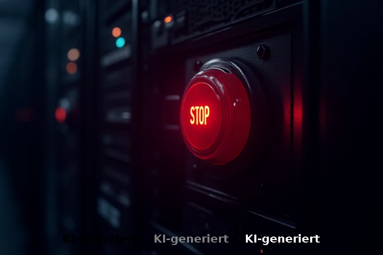 KI-Notabschaltung: Fachmann kritisiert Forderung nach technischem Schalter
