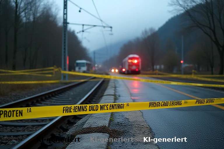 Kind bleibt unverletzt: Mutter mit Kinderwagen von Zug erfasst und getötet