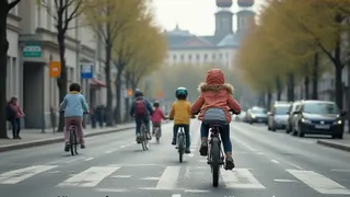 Kinder auf Rädern: Kritik an symbolischer Politik und realer Gefahr