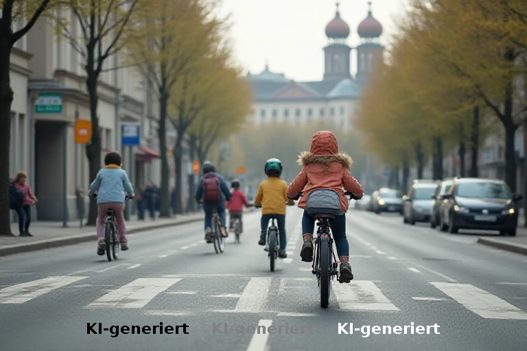 Kinder auf Rädern: Kritik an symbolischer Politik und realer Gefahr