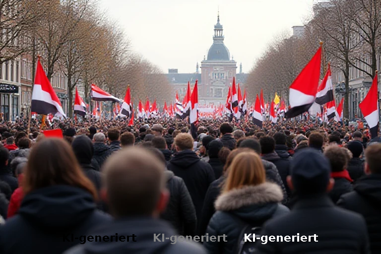 Klima-Demo in Amsterdam: Tausende fordern rasche Abkehr von fossilen Energien