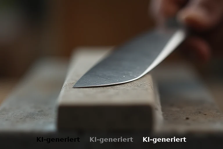 Klingenhaltung: Warum der richtige Winkel beim Schärfen entscheidend ist