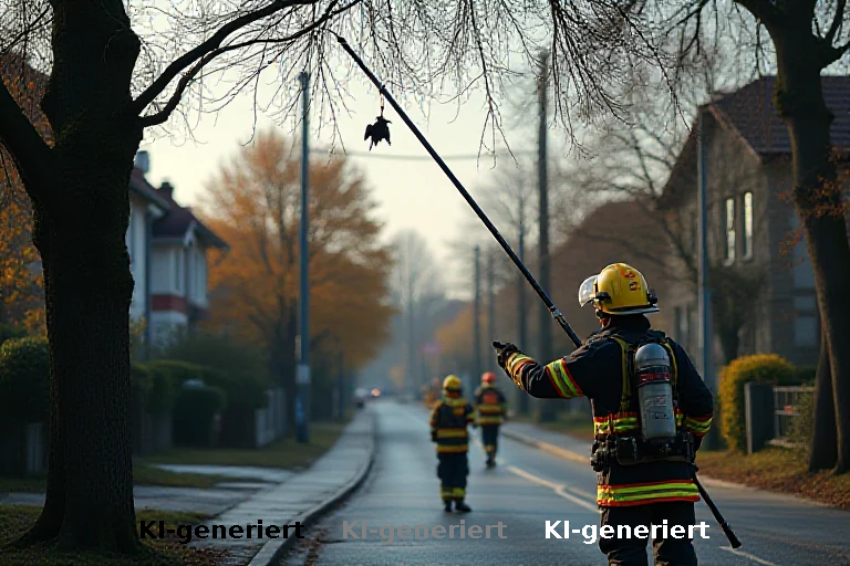 Klinikeinsatz in Überlingen: Fledermaus verursacht Feuerwehraktion
