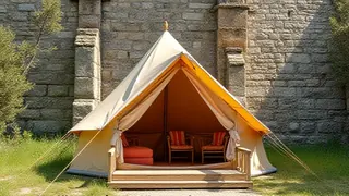 Kloster und Campingplatz: Oper Oder Spree dekonstruiert das Alpen-Klischee