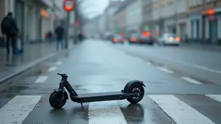 Kollision in Donauwörth: E-Scooter-Nutzer verletzt, Strafverfahren eingeleitet