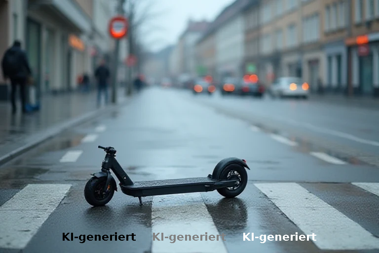 Kollision in Donauwörth: E-Scooter-Nutzer verletzt, Strafverfahren eingeleitet