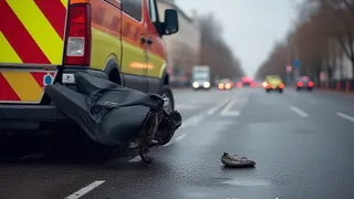 Kollisionskurs: Jugendlicher und Rettungswagen in Mainz verwickelt