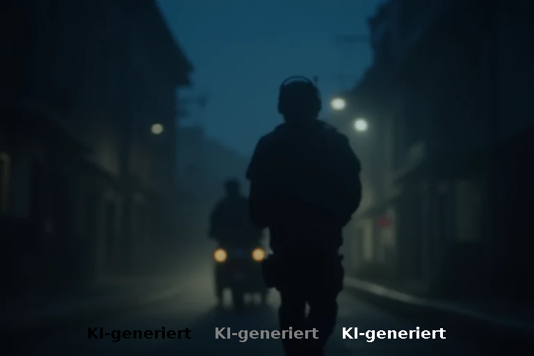 Kolumbianische Beamte dokumentieren rätselhafte Silhouette bei Nachtpatrouille