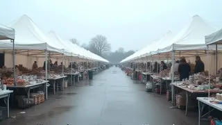 Kommerzielle Trödelkultur: Profitinteressen verdrängen gemeinnützige Aspekte beim Türkheimer Flohmarkt