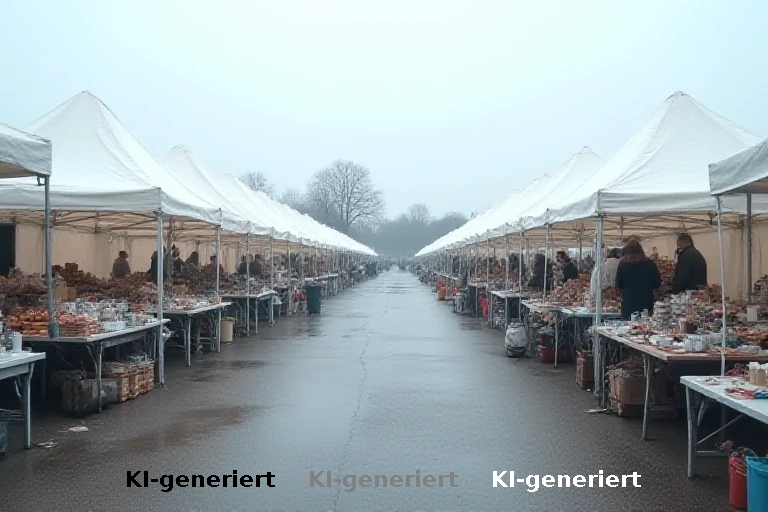 Kommerzielle Trödelkultur: Profitinteressen verdrängen gemeinnützige Aspekte beim Türkheimer Flohmarkt
