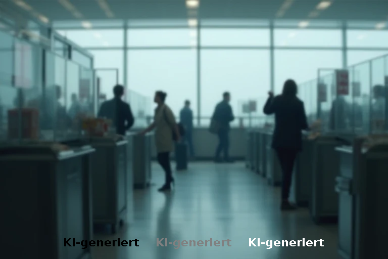 Konflikt am Check-in: Eskalation in Nürnberg führt zu Flugausfall