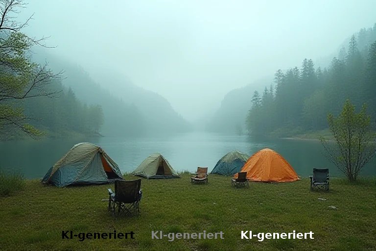 Konflikt am Schachtsee: Dauercamper gegen Kreisverwaltung