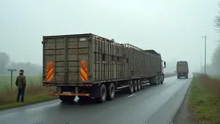 Konflikt um Tiertransport: Tierschützer und Behörden streiten über Kontrolle und Rechtskonformität