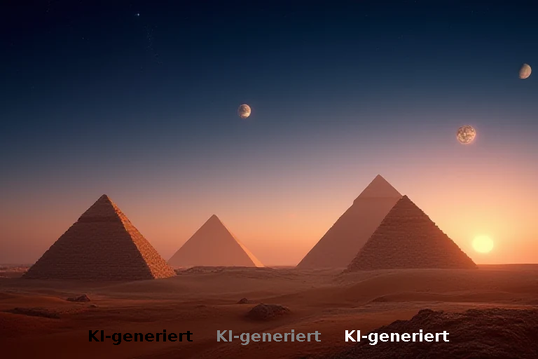 Kosmische Architektur: Gizeh als Spiegel der Planetenkonstellation