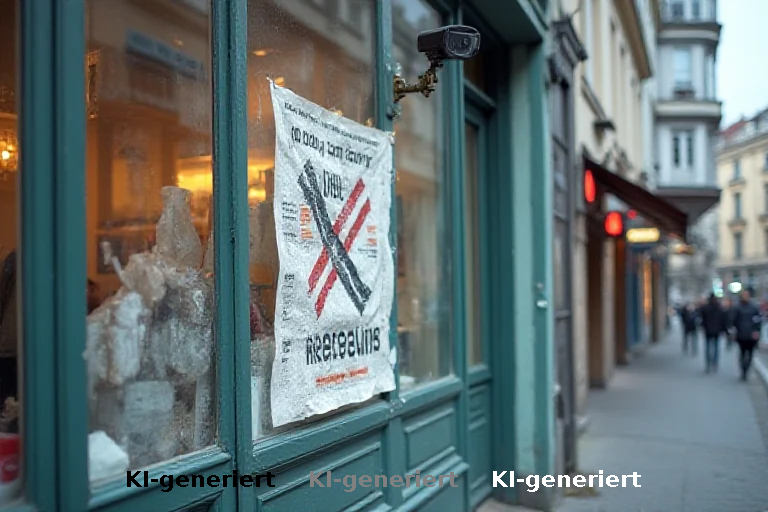 Kreuzberger Ladeninhaber dokumentiert Gewalt nach Plakatierung gegen Antisemitismus