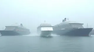 Kreuzfahrtschiff kollidiert in Deutschland mit zwei Frachtern: Polizei prüft Windböen als Ursache