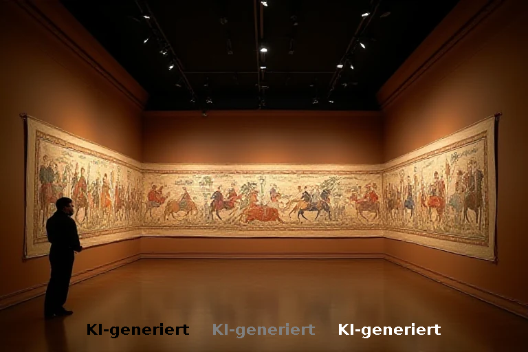 Kritik an der Bayeux-Präsentation: Historische Deutungshoheit im British Museum