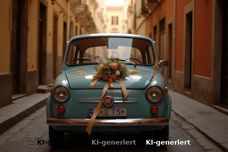Kronjuwelenhochzeit in Italien: 75 Jahre Ehe im Fiat Panda