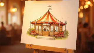Künstlerische Dokumentation beleuchtet Impfangebote auf der Münchner Wiesn