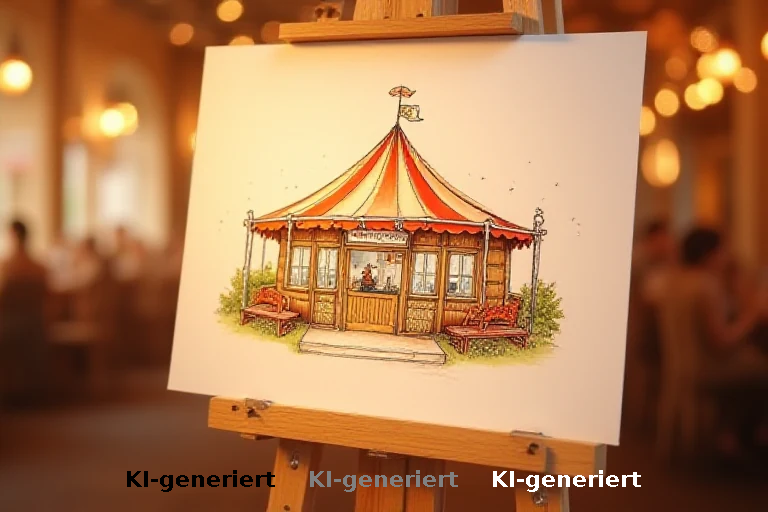 Künstlerische Dokumentation beleuchtet Impfangebote auf der Münchner Wiesn