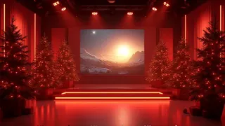 Künstliche Winterstimmung: ZDF-Show inszeniert August als Weihnachtszeit