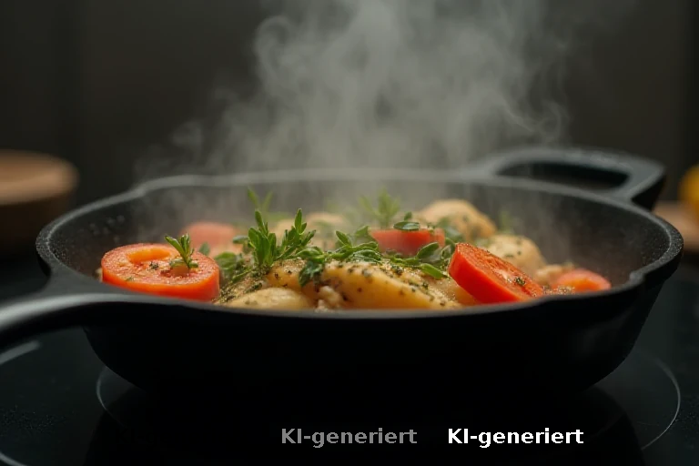 Kulinarische Perfektion: Die robuste Gusseisenpfanne für vielseitige Kochgenüsse