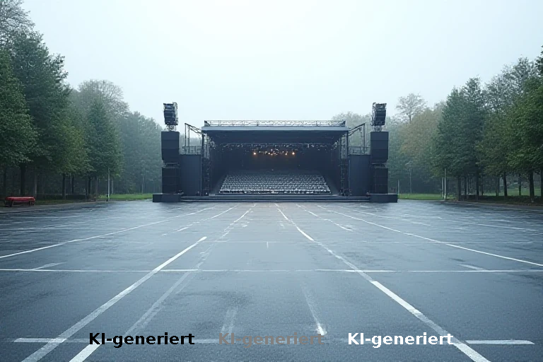 Kulturelle Aufwertung oder oberflächliche Inszenierung? Das Parktheater Lünen nutzt Parkplätze als Theaterbühne